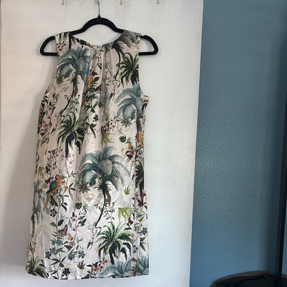 H&M Tropical Print Mini Dress - Multicolor